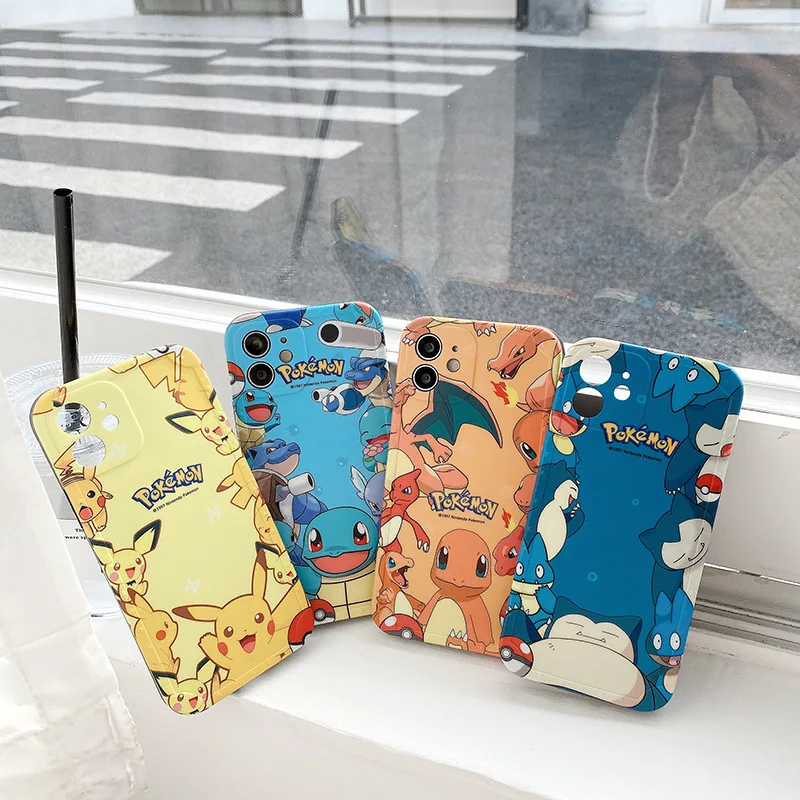 Чехол для телефона с покемоном Пикачу IPhone 13Pro max 8Plus XS / XR Max 11 12 /Pro милый мультяшный