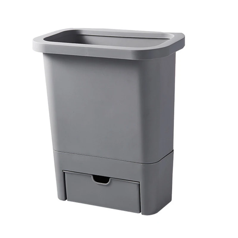 Kitchen Cabinet Door Hanging Trash Garbage Bin Can Rubbish Container Kitchen Accessories Hogard