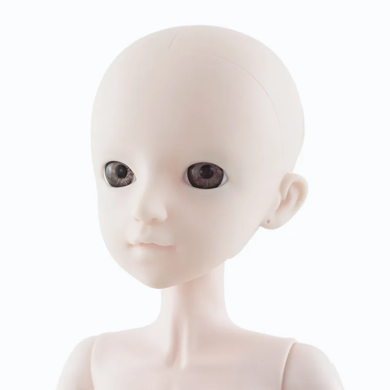 60 см подвижные шарниры BJD куклы 3D глаза белая нормальная розовая кожа женская обнаженная Кукла тело с обувью Аксессуары куклы игрушки