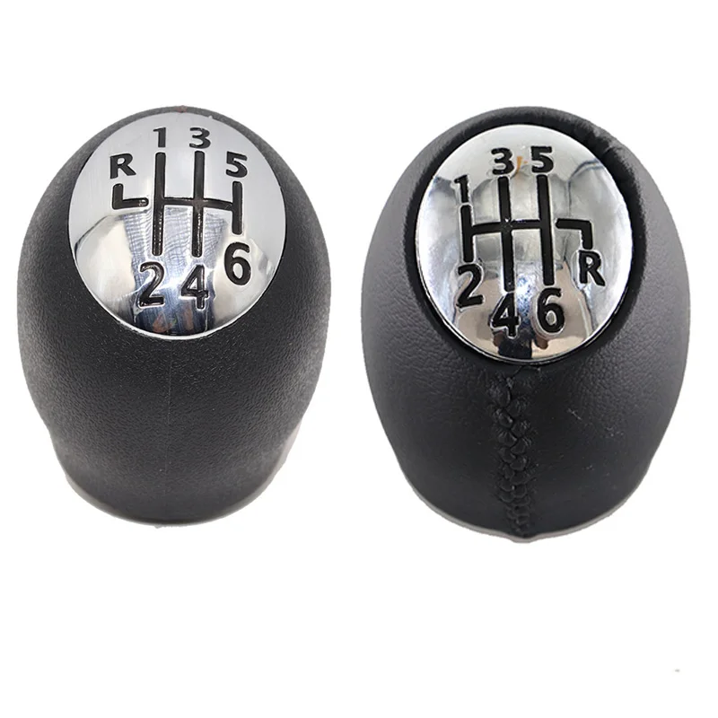 

Car Gear Shift Knob Gear Ball Handball Head Knob Chrome Caps For Renault MEGANE GRANDTOUR MK 3 2008-2016 MEGANE MK3 2008-2016