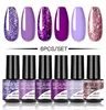 ROSALIND Gel Nail Polish Set 4/6PCS Mix Color Nail Kit For Manicure Nail Polish Vernis Semi Permanent UV Lamp Gellak Nail Kit 3