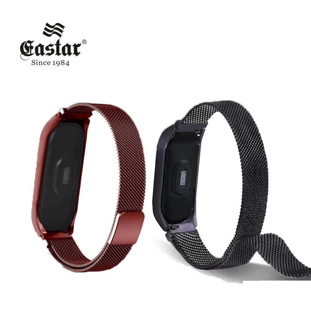 

Magnetic Milanese Band Bracelet Strap for Xiaomi Mi Band 3 4 MiBand 4 3 Strap Metal Bracelet Stainless Steel Wrist Strap
