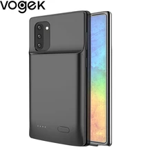For Samsung Galaxy Note 10 Plus Battery Case 6000mAh TPU Power Bank Charger Cover for Samsung Note 10 Battery Charging Case