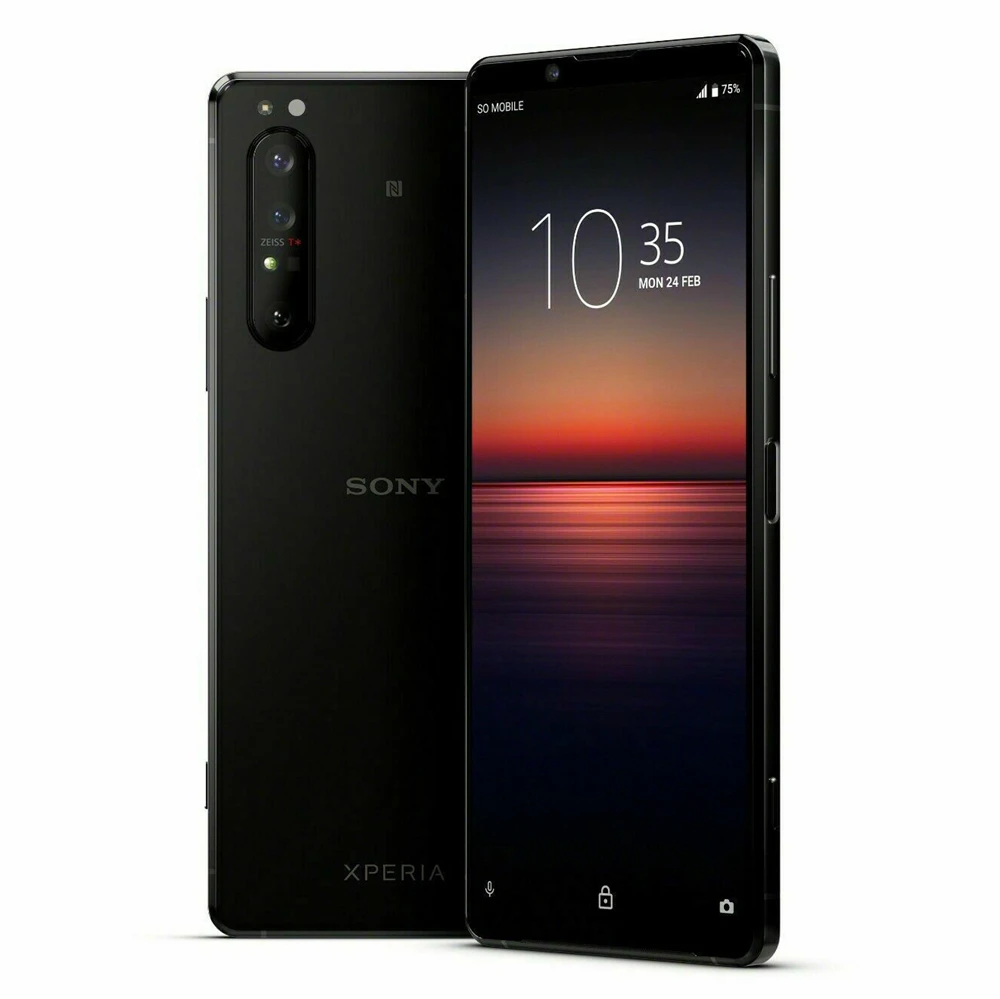 laptop ram Sony Xperia 1 II 1ii 5G XQ-AT52 Dual Sim 6.5" 8GB RAM 256GB ROM Snapdragon 865 Octa Core NFC Quad Cameras Original Cell Phone gaming ram