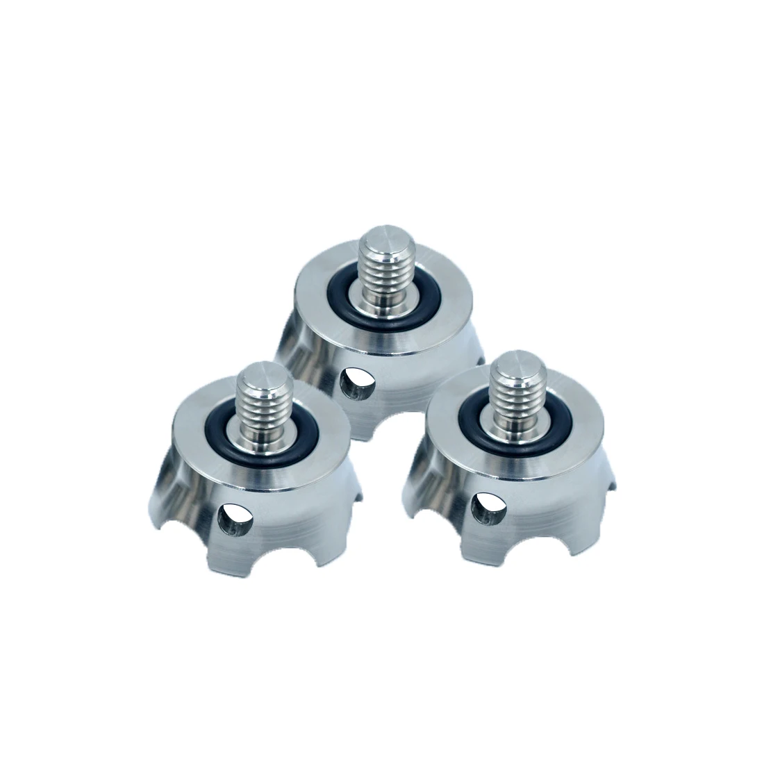 3Pcs 3/8 Stainless Steel Tripod Rock Feet Camera Tripod Foot Pad Feet Spike Photography Accessories Quick Release Non-slip tripod foot pad