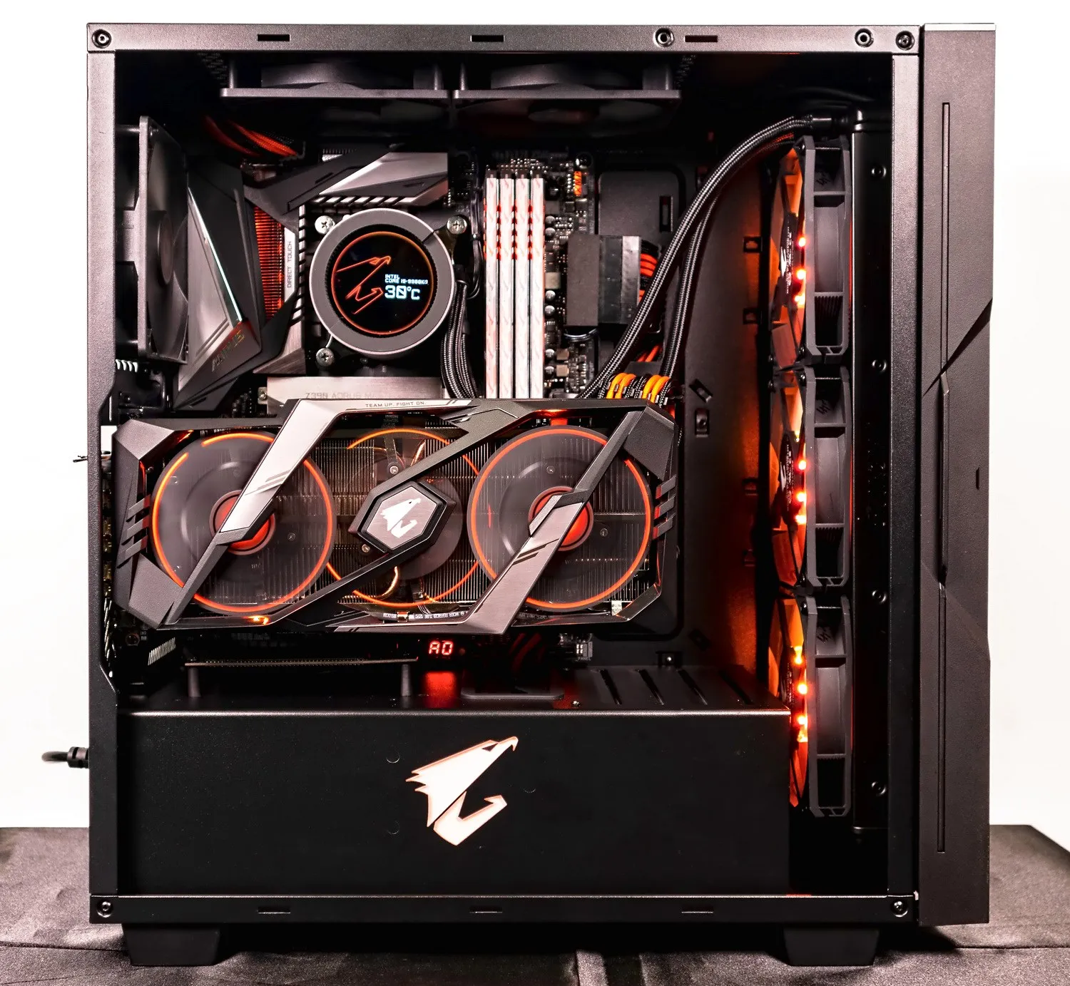 300000.0руб. |Игровой компьютер Gigabyte Aorus Intel Core i9 9900K/32Гб DDR4 3600/RTX™ 2080 Ti 11Гб/SSD 1Тб|Настольные ПК| | - AliExpress