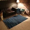 New Hand-woven Tassel Carpet Northern Europe Bedroom Carpet Cotton Linen Kitchen Mats Bathroom Doormat Absorbent Rug Area Rug ► Photo 2/6