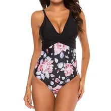 2020 Striped Swimwear One Piece Swimsuit Women Backless Monokini Swimsuit Sport Bodysuit Beach Bathing Suit Swim Suit Plus Size