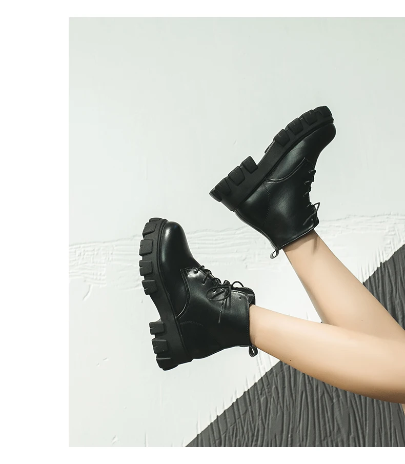 Bootee/Женская обувь г. Женские ботинки на шнуровке ботинки на низком каблуке для трансвеститов роскошные дизайнерские женские ботинки Martins с круглым носком