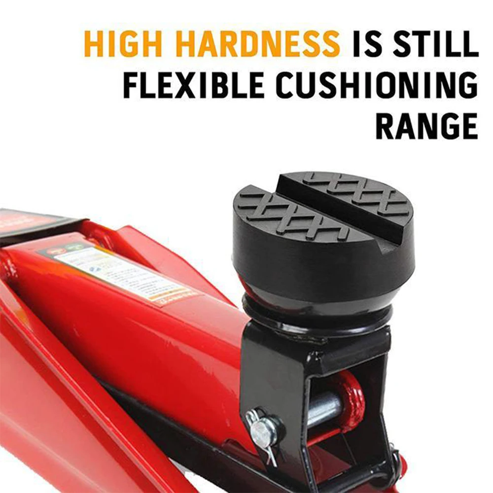 

Universal 4 Ton Car Jack Rubber Pad Car Jack Support Block Enhanced Type Auto Jack Rubber Pad Car repair tools