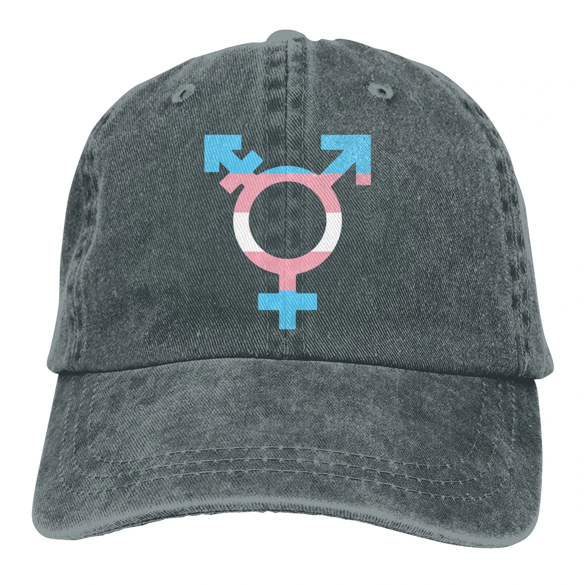 Транспол символ Casquette черный унисекс Мужские Женские джинсовые бейсболка с ремешком кепки Регулируемый Гольф папа шляпа