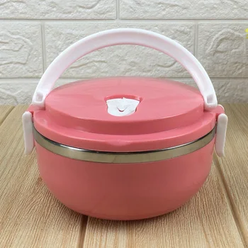 

700 Ml Stainless Steel Thermal Insulated Lunch Box Bento Food Picnic Container*1