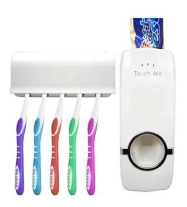 

Automatic Toothpaste Dispenser Toothbrush Holder Lazy