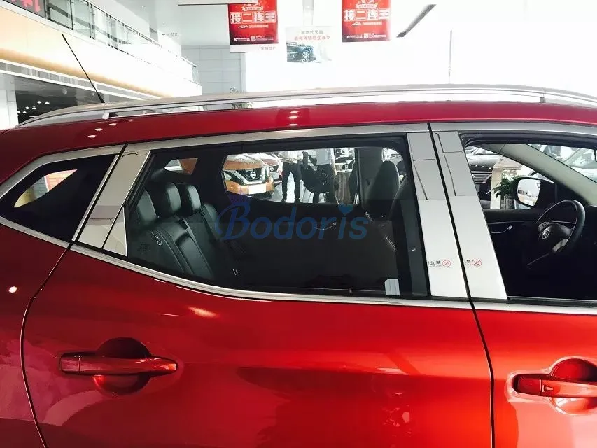Нержавеющая сталь окна Moudling отделка панели полосы автомобиль Стайлинг для Nissan Qashqai аксессуары
