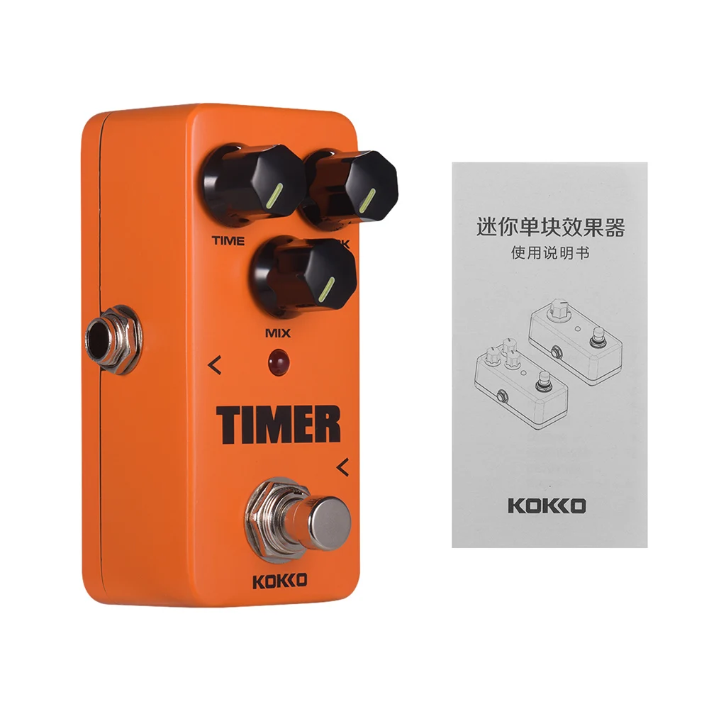

KOKKO FD2 Multi-effects Guitar Effect Pedal Rotating Time Mix F Back Rhythms Tuning Function Timer Low Delay Guitar Accessories