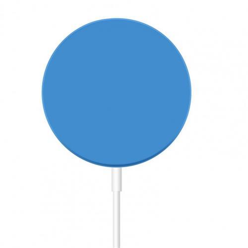 New Soft Silicone Phone Wireless Charger Adapter Protective Case Cover For Apple MagSafe. iPhone New Accessories Wholesale