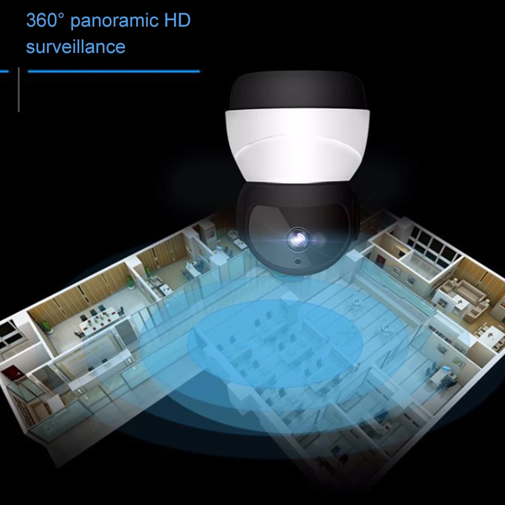 306°Panoramicview беспроводная камера 3D навигация двухстороннее аудио