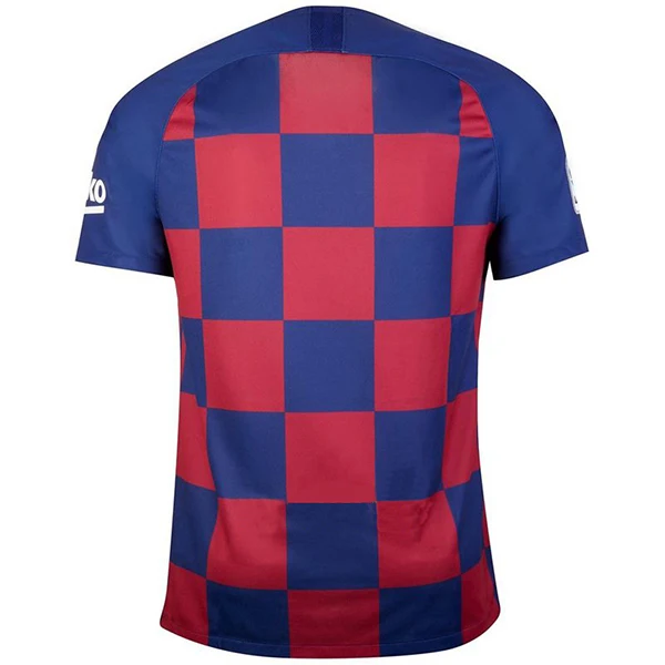 / Messi Camiseta, модная мужская одежда, футболка Griezmann, S-2XL, Barcaed de Jong Home, топы с длинными рукавами, Джерси - Цвет: Front Back Blank