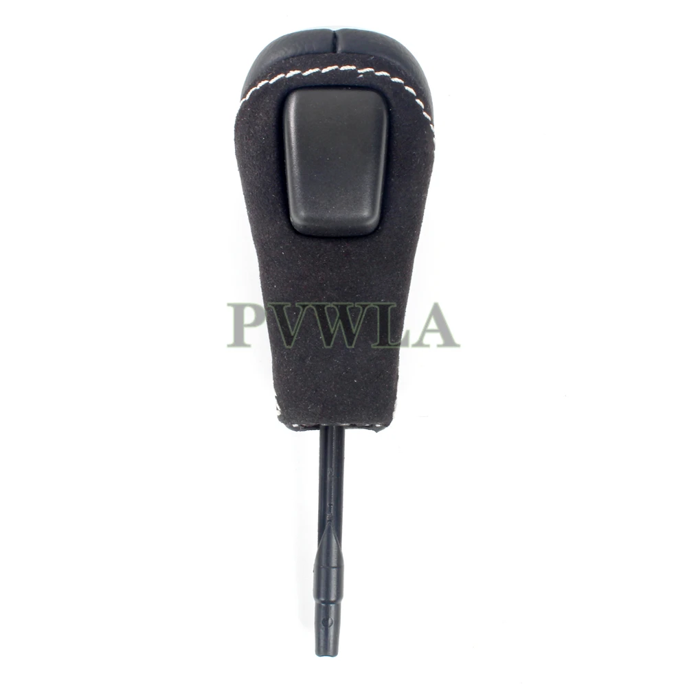 Automatic Gear Stick Shift Knob With Flannelette For BMW E81 E82 E87 E90 E92 E93