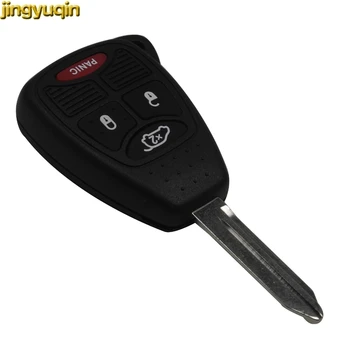 

Jingyuqin 20pcs 4BTN Remote Key Case Shell For Jeep Chrysler Liberty Pacifica Sebring Aspen 300 Town PT Cruiser D-odge Magnum