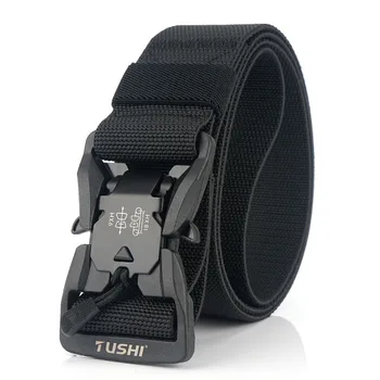 

Men Tactical Belt Military Nylon Belts Stitching Bead Pattern Multi - Function Outdoor Sports Belt Nylon Belt