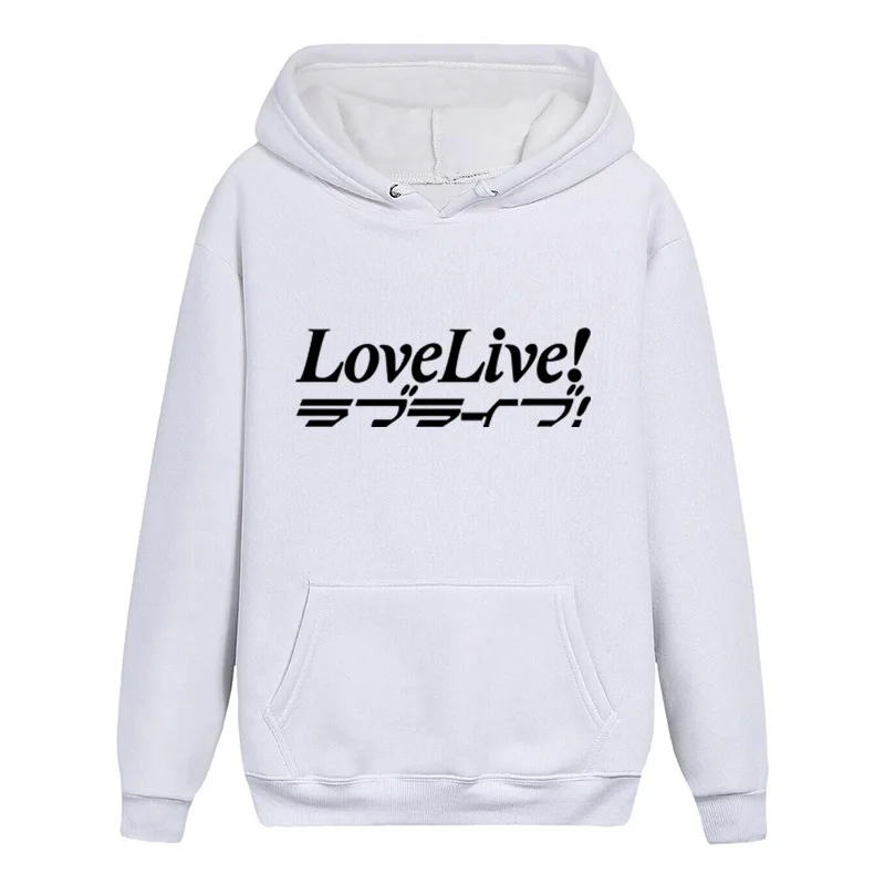 Высокий Q LoveLive! Фосфоресцирующие худи с длинными рукавами; повседневные толстовки; популярное пальто; пуловер с капюшоном; топы
