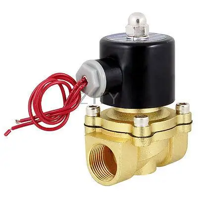 

NC PT 3/4" Port 2 Way 2 Positions Water Air Oil Electric Solenoid Valve