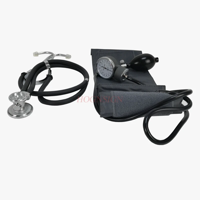 medical Stethoscope and Sphygmomanometer Adjustable Adult Arm Digital Blood Pressure Monitor Cuff Single Tube Tonometer Cuff