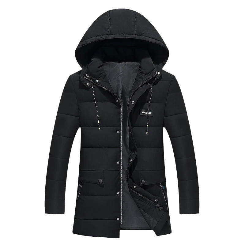 New Winter Jacket for Men Large Size 4XL-9XL Quality Cotton Padded Coat Hooded Wadded Thick Warm Windproof Casual Parkas for Men