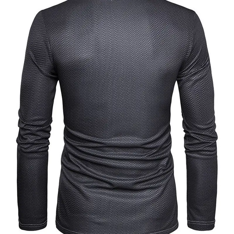 

Men Long Sleeve 3d Printed Tee Shirt O Neck Male Casual
