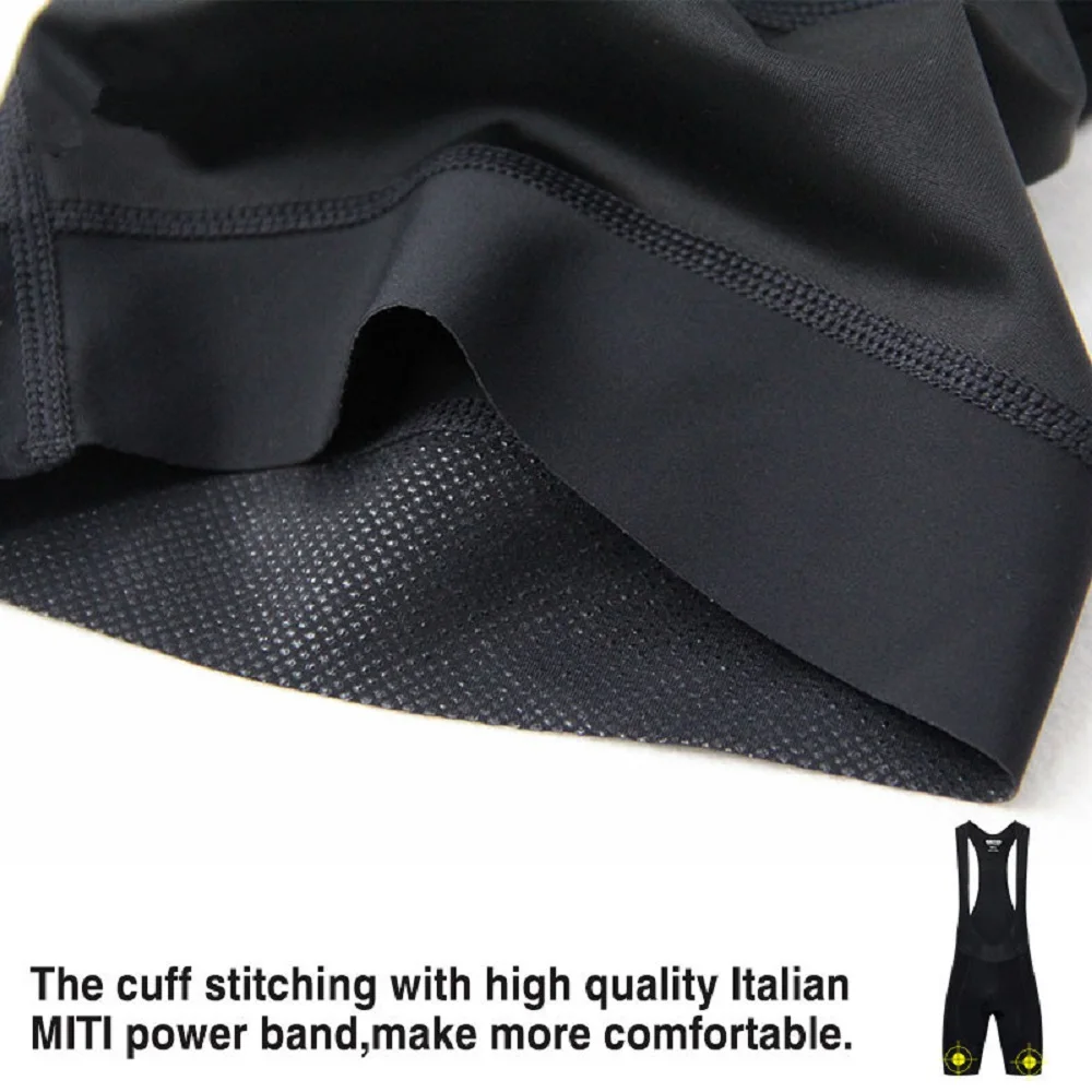 Man's Cycling Bib Shorts Mountain Bike Tights Breathable Gel Padded Triathlon Shorts Pro Licra Bicycle Pants Culotte Ciclismo