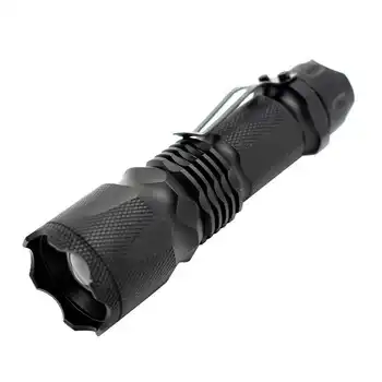 

LED Flashlight Portable Q5 Zoom Tactical Flashlight Lantern Adjustable 3 Modes Waterproof Hiking Exploring Mini Torch Lamp