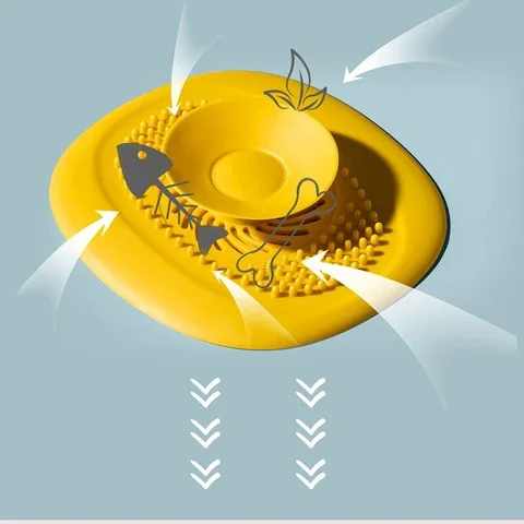 욕실 세면기 드레인 헤어 캐처 불규칙한 패턴 목욕 스토퍼 플러그 싱크 스트레이너 필터 주방 액세서리 Dropshipping