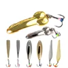 5-20g Silver Gold Balancers Metal Fishing Lure Winter Fishing DD Spoon Bait Wobbler For Trolling Spinner Hard Lure Bass Pike ► Photo 1/6