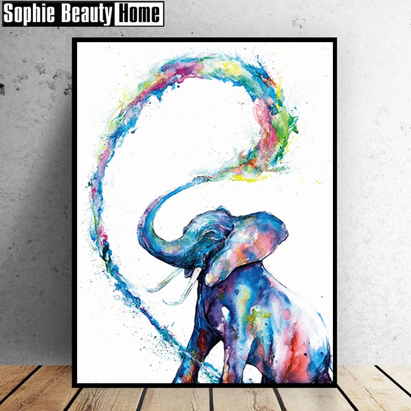 

DIY Diamond Painting Cross Stitch Animal Elephants Full Drill Resin Needlework Pictures Diamond Embroidery Mosaic Crafts 198020