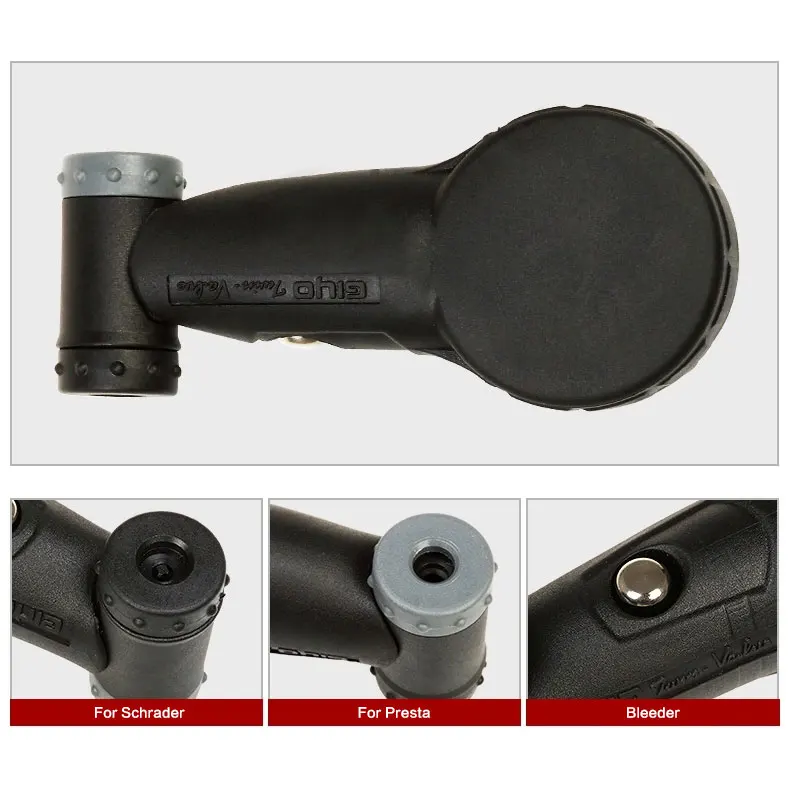Giyo 160 PSI Профессиональный датчик для велосипедных шин Schrader Presta клапаны манометр для измерения давления воздуха велосипедные аксессуары для шоссейных велосипедов