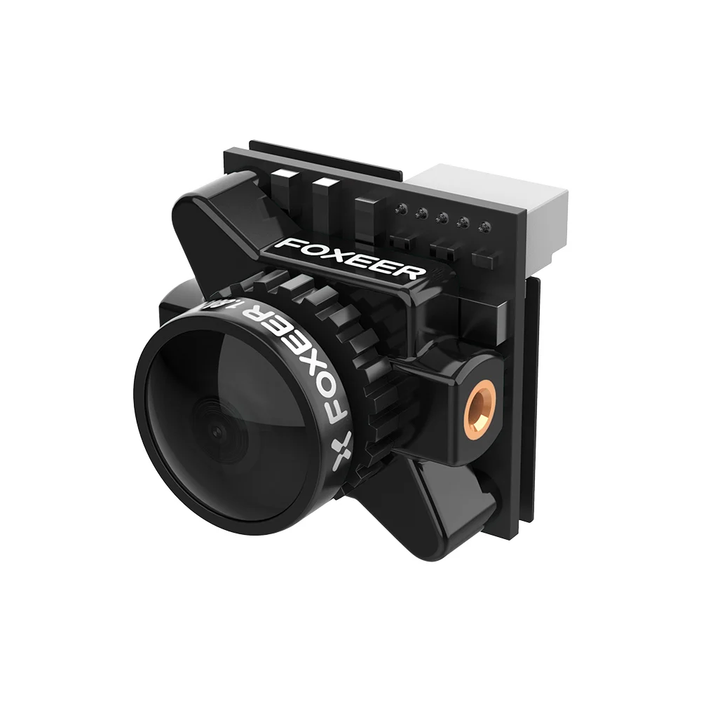 Foxeer Falkor 2 Micro 1200TVL FPV камера 1,8 мм объектив PAL/NTSC переключаемый 16:9/4:3 GWDR камера дистанционного управления для Fpv дрона - Color: Black