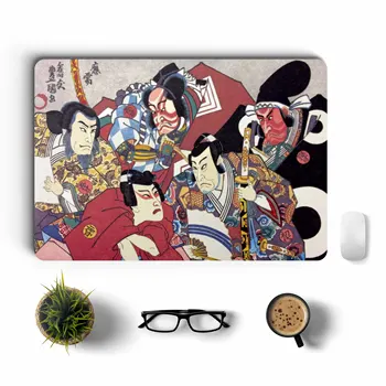 

Japan Classical Ukiyoe Laptop Sticker for Macbook Decal Pro 16" Air Retina 11 12 13 15 Inch Mac Book HP Notebook Full Cover Skin