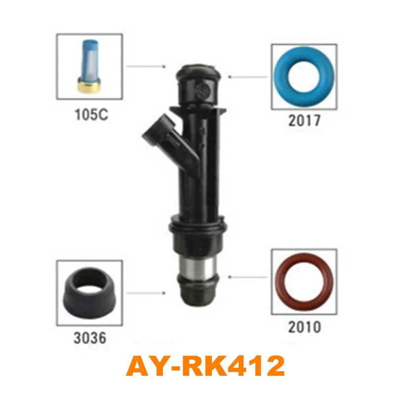 

24 sets fuel injector repair kit for Chevrolet Aveo 1.6L 2004-2008 (AY-RK412)
