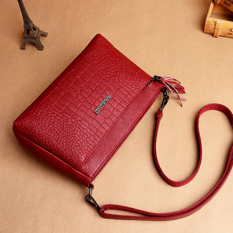 

2018 New Style WOMEN'S Bag Europe And America Fashion Mommy Bag Tassels Bag Foreskin Shoulder Bag Versatile Casual Bag