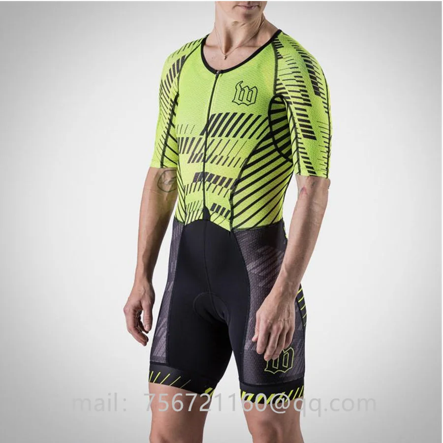 Коричневый Wattieink открытый Трикотажный костюм для триатлона skinsuit Велоспорт мужской Велосипедный Спорт ciclismo Боди Набор всплеск Одежда MTB кожи костюм - Цвет: Коричневый