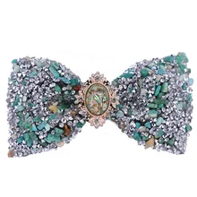 Галстук-бабочка для мальчиков, Зеленый Кристалл, мужской свадебный красный костюм со стразами, классический галстук-бабочка высшего качества, Классический трендовый подарок унисекс