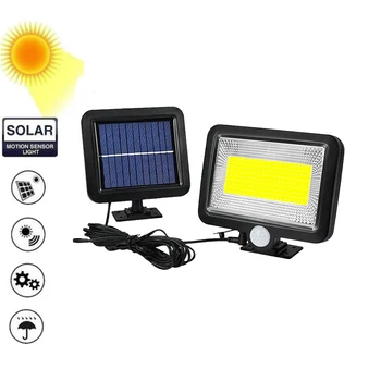 

Outdoor Solar Lights 56/30 LED Bright Motion Sensor Wall Light with Wireless Waterproof IP65 Night Lights for Outside Wall split