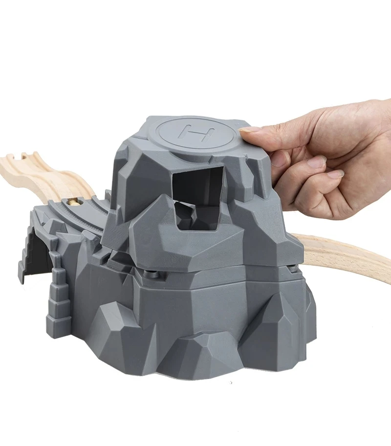 

Thomas Train Accessories Big Plastic Double Tunnel For Wooden Railway Tracks Train Toy Toddler Compatible With All Major Brands