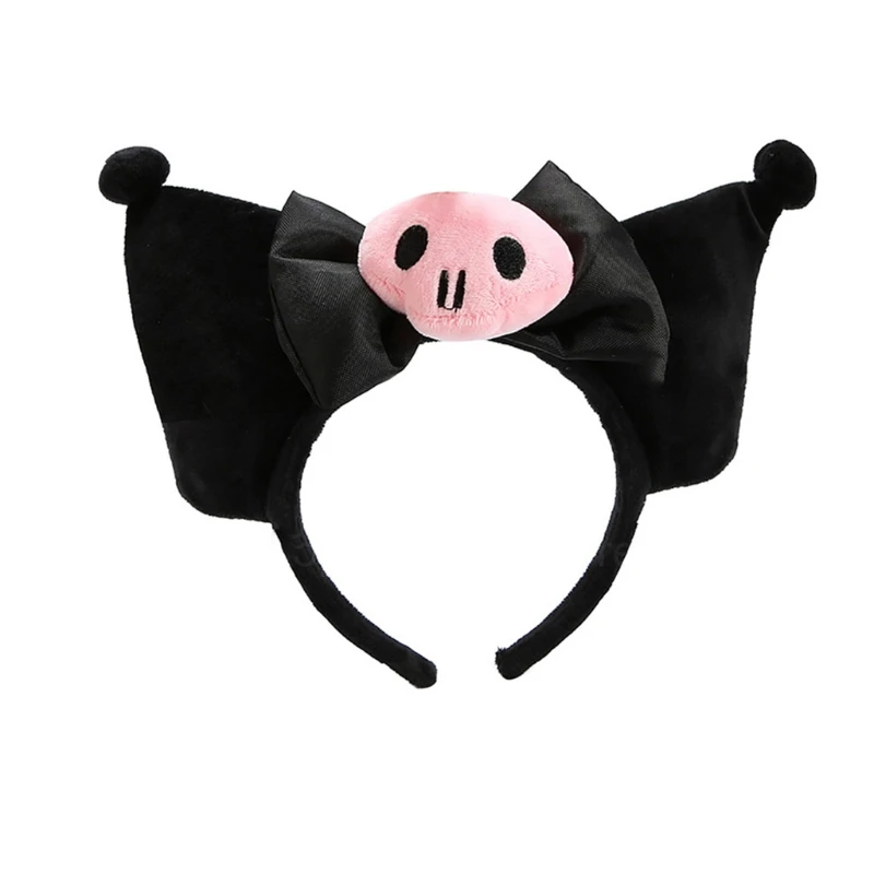 Cartoon Headband Cosplay Headwear for Halloween Party Wear Soft Plush Hair Band Carnival Headpiece Supplies 264E | Тематическая