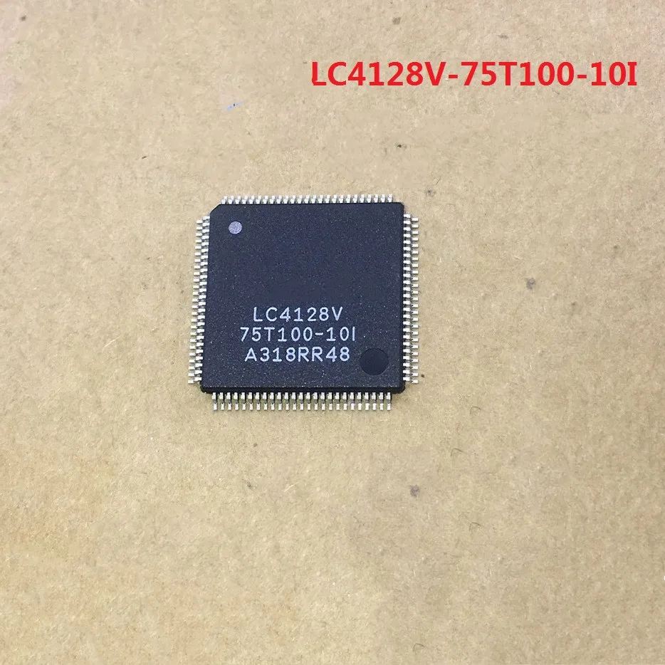 2 шт ~ 10 шт./лот LC4128V-75T100-10I QFP-100 LC4128V 75T100-10I QFP100 программируемого логического