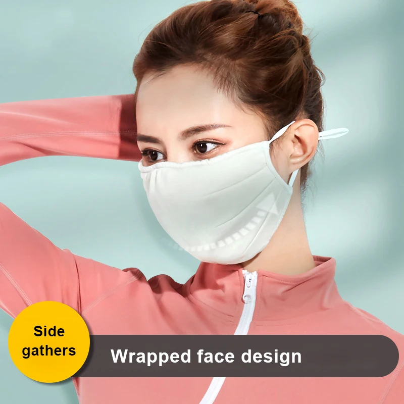 

Mouth Mask Double Layer Washable Soft Face Mask Anti-dust for Men Women Outdoor Sports VDX99
