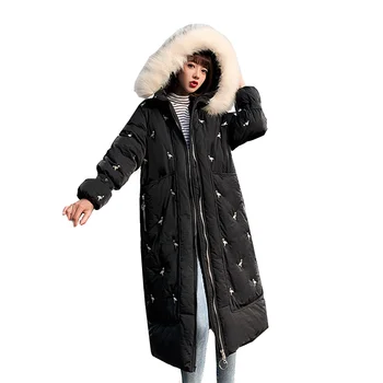 

Women Winter Jacket 2020 New Down Cotton Jacket Oversize itself Thicken Women's coat Ladies Long Plus Size Women Parkas A264