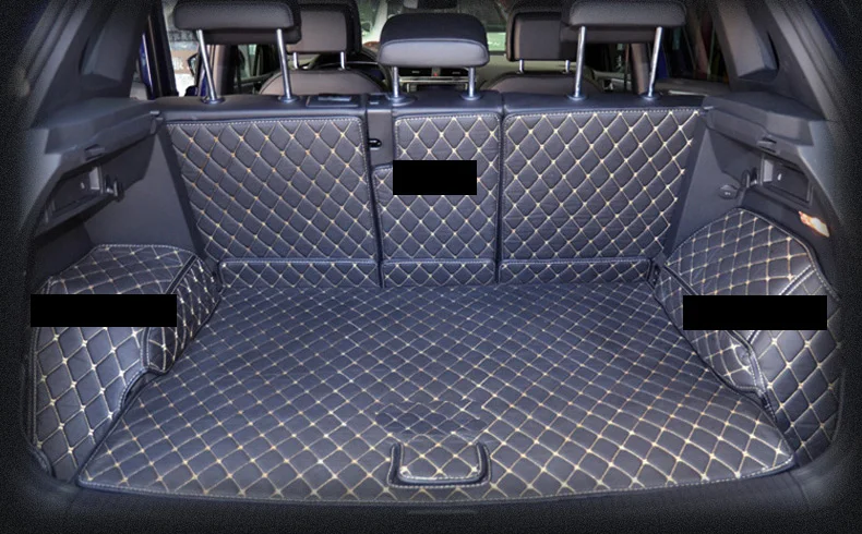 Кожаный коврик для багажника автомобиля для volkswagen tiguan 2nd vw багажника