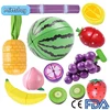 Montessori Simulation 3D Woodens Toy Magnetic Cutting Fruit Banana Lemons Kitchen Model Early Educational Toys for Children Gift 1